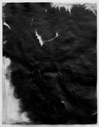 Stella Pfeiffer; Aus: WASCHUNGEN, 2021, Blatt 2, Seite 2, Tusche auf Aquarellpapier, 50 x 65 cm, Foto: Stella Pfeiffer; ©Stella Pfeiffer